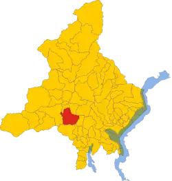 Localisation de Pieve Vergonte