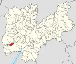 Localisation de Pieve di Bono-Prezzo