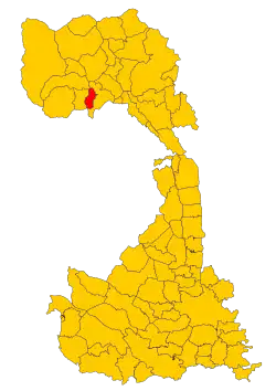 Localisation de Pila