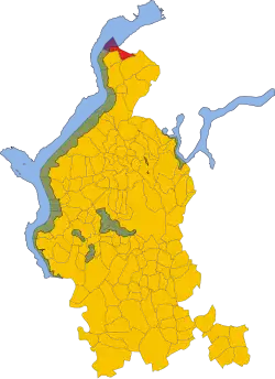 Localisation de Pino sulla Sponda del Lago Maggiore