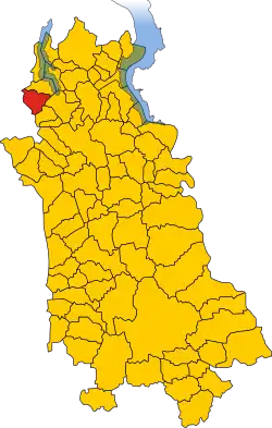 Localisation de Pogno