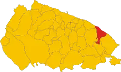 Localisation de Polignano a Mare