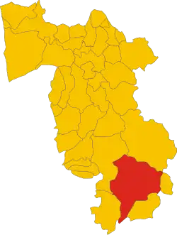 Localisation de Pomarance