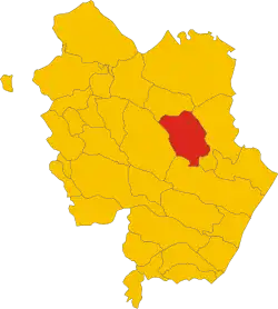 Localisation de Pomarico