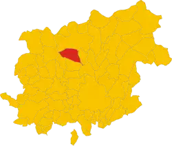 Localisation de Pontelandolfo