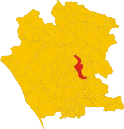 Localisation de Pontelatone