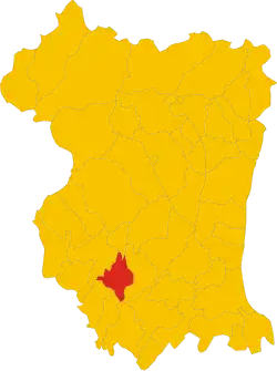 Localisation de Porcia