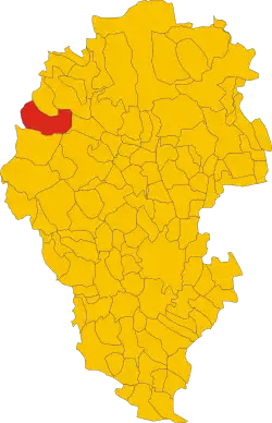 Localisation de Posina