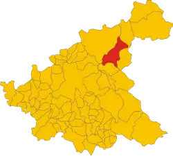 Localisation de Posta