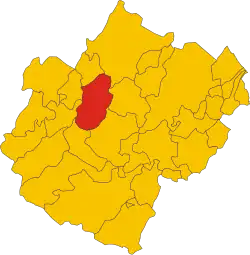 Localisation de Predappio