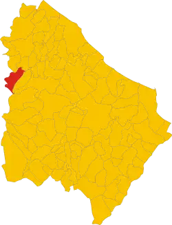 Localisation de Pretoro