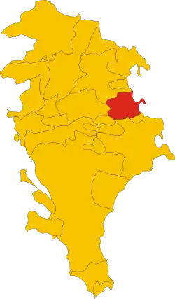 Localisation de Priolo Gargallo