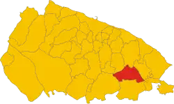 Localisation de Putignano