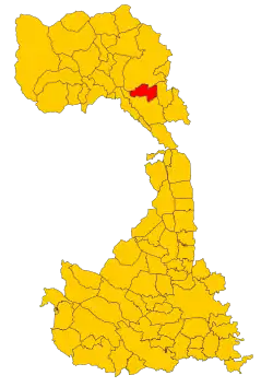 Localisation de Quarona