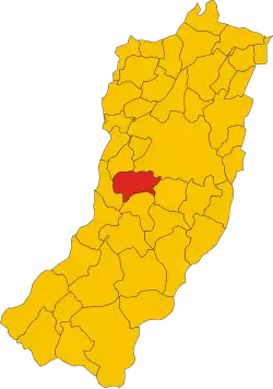 Localisation de Quattro Castella