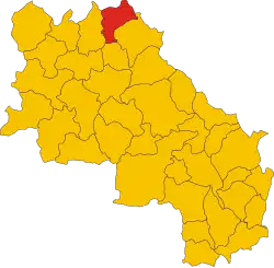 Localisation de Radda in Chianti