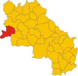 Localisation de Radicondoli