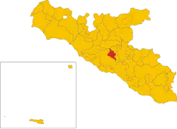 Localisation de Raffadali