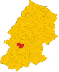 Localisation de Ripalimosani