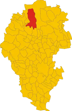 Localisation de Roana