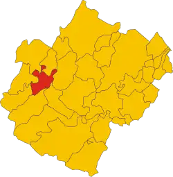 Localisation de Rocca San Casciano