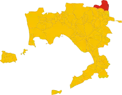 Localisation de Roccarainola