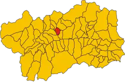 Localisation de Roisan