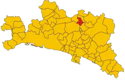 Localisation de Rondanina