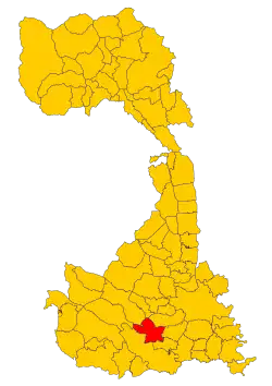 Localisation de Ronsecco