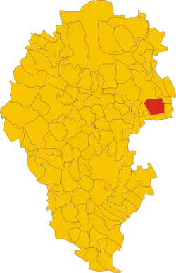 Localisation de Rosà