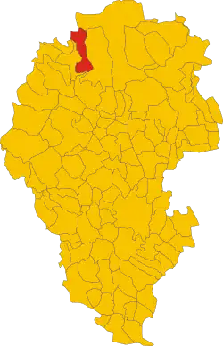 Localisation de Rotzo