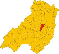 Localisation de Sala Baganza