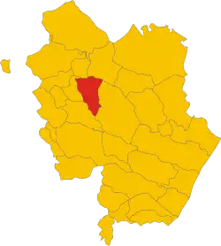 Localisation de Salandra