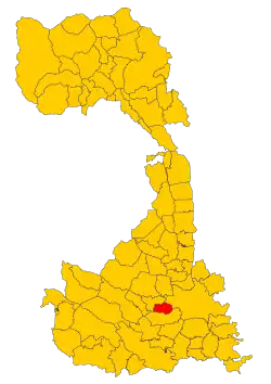 Localisation de Sali Vercellese