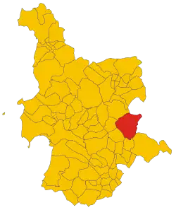 Localisation de Samugheo