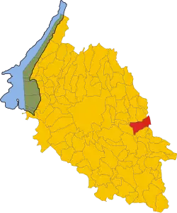 Localisation de San Bonifacio