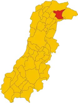 Localisation de San Felice sul Panaro