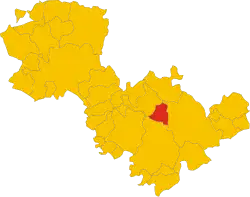 Localisation de San Gemini