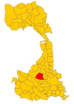 Localisation de San Germano Vercellese