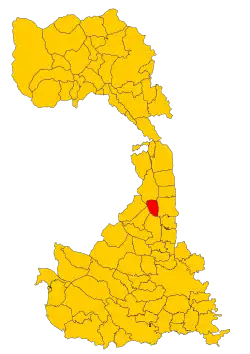 Localisation de San Giacomo Vercellese