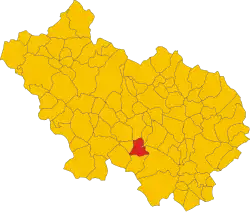 Localisation de San Giovanni Incarico