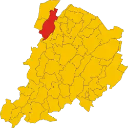 Localisation de San Giovanni in Persiceto