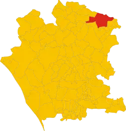 Localisation de San Gregorio Matese