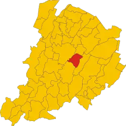 Localisation de San Lazzaro di Savena