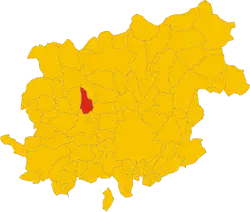 Localisation de San Lorenzo Maggiore