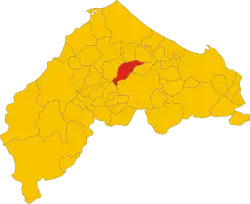 Localisation de San Marcello