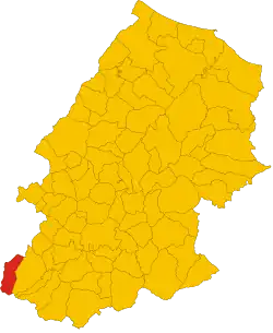 Localisation de San Massimo