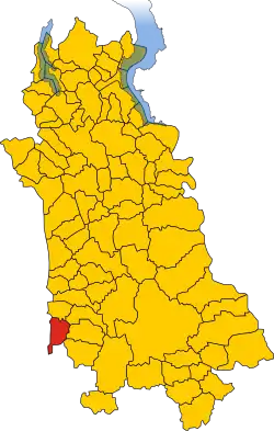 Localisation de San Nazzaro Sesia