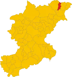 Localisation de San Nicolò di Comelico