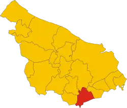 Localisation de San Pancrazio Salentino